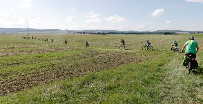 Camp à vélo - Yann Laubscher